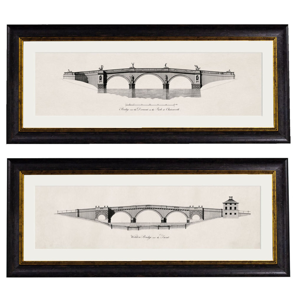 Architectural Bridge Print | Chatsworth