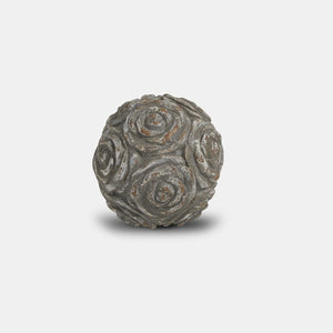 
            
                Load image into Gallery viewer, Grey Carved Decorative Ball
            
        