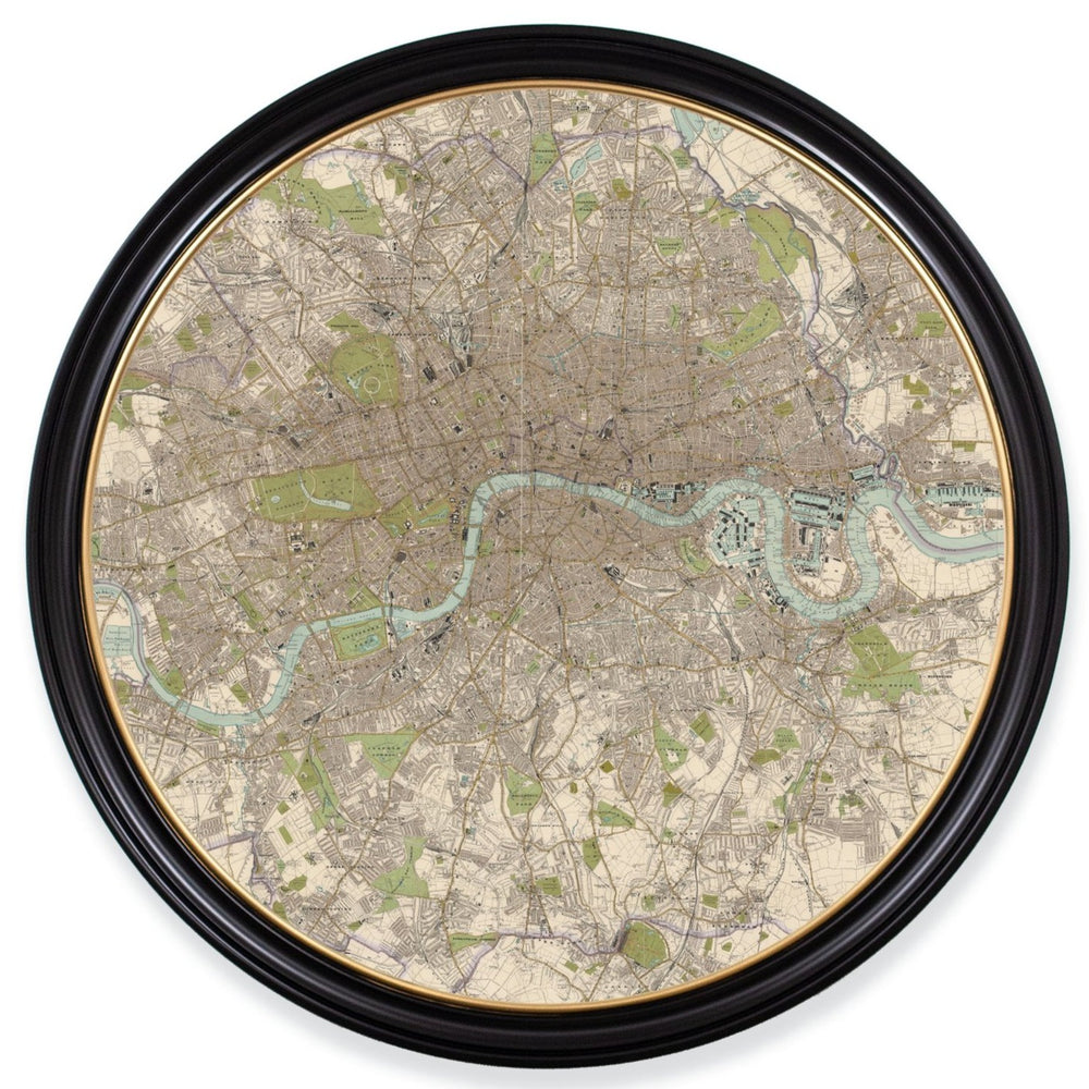 Map of London | Framed Print | 4 Sizes