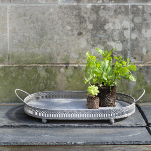 Ornate Oval Tray