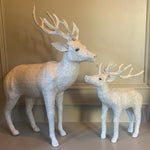 Christmas Stag in Newsprint | Small