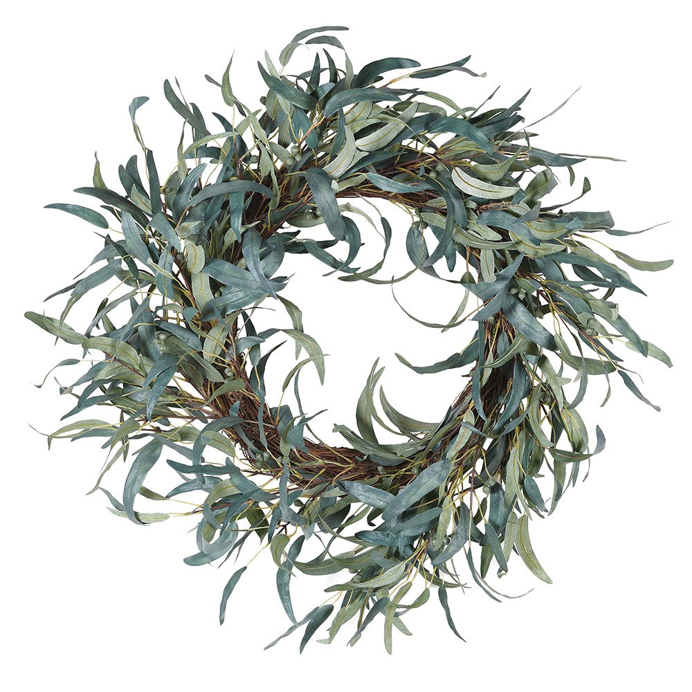 
            
                Load image into Gallery viewer, Weeping Eucalyptus Wreath
            
        