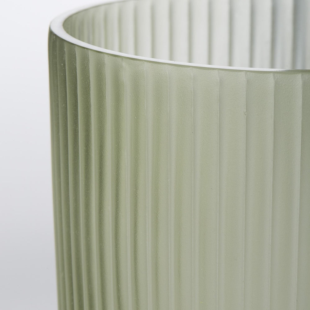 
            
                Load image into Gallery viewer, Ribbed Vase | Laurel
            
        