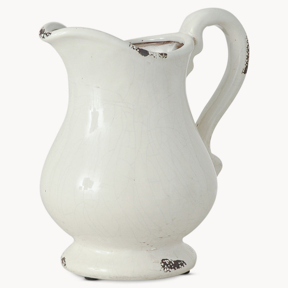 
            
                Load image into Gallery viewer, White Ceramic Jug
            
        