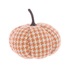 Fabric Pumpkin | Houndstooth