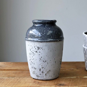 Cement Vase | Dark Grey