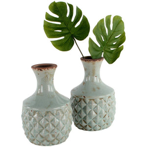 Pale Green Bottle Vase