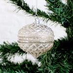 Teardrop Vintage Glass Bauble